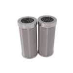 Customized SUS304 316 316L Stainless Steel Sintered Mesh Filter Caitridge Element With Diffrent Connectors 4