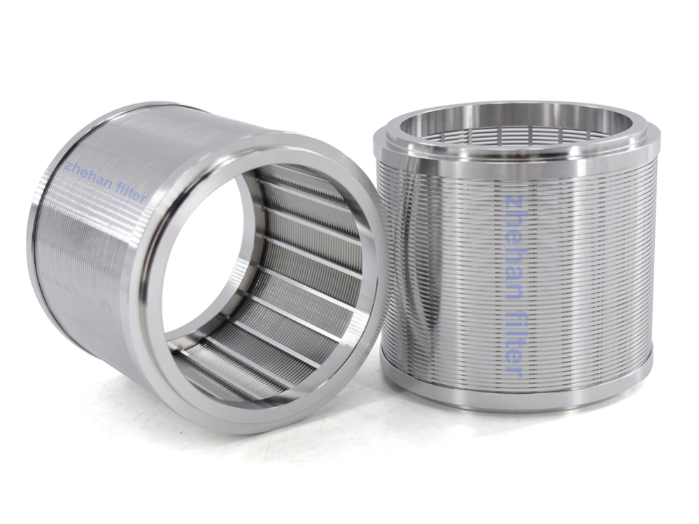 Um Stainless Steel Johnson V Shape Wedge Wire Filter Pipe Sieve